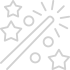 A graphical icon that symbolizes content creation